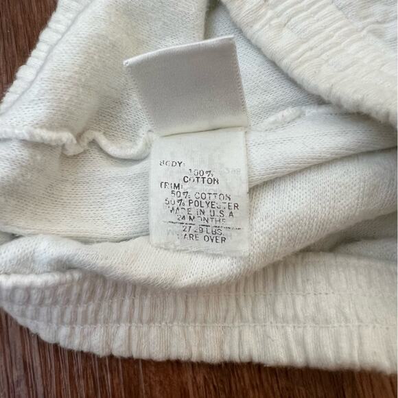 Dior Baby Dior Unisex High Waisted Knit White Blue Striped Bloomer Shorts Sz 2T - Picture 7 of 8